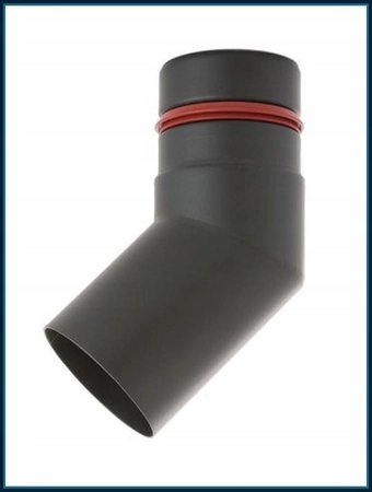 Kolano do pieca na pellet SPP KS100/45-CZ1,2SP Darco