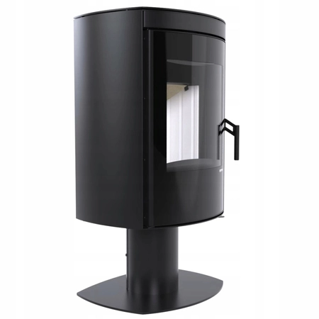 Piec kominkowy wolnostojący stalowy 6 kW Defro Ceres Top Przyłącze Zestaw