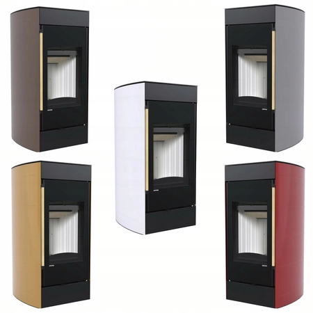 Piec kominkowy stalowy z płaszczem wodnym o mocy 9 kW Defro Home Hydrofire