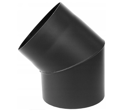 Kolano spalinowe stałe Darco KS120/45-CZ2