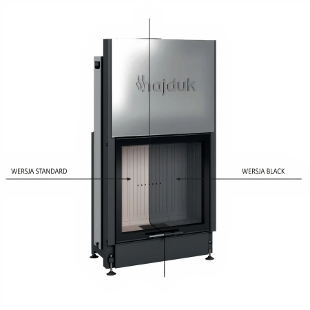 Wkład kominkowy prosty Hajduk Volcano ST 11 kW