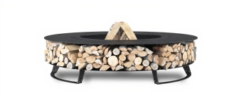 Palenisko ogrodowe Hetta Wood 150 cm Stal