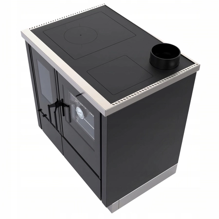 Piec kuchenny Kuchnia stalowy fajerki 9 kW Defro Culina S Przyłącze Zestaw