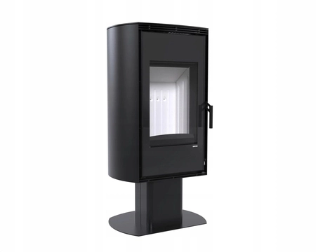 Piec kominkowy powietrzny stalowy na smukłej nodze 9 kW Defro Home DEA TOP