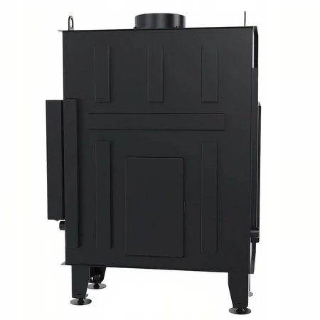 Wkład kominkowy prawy 10 kW Eko Defro Home Impuls ME BP Zestaw montażowy