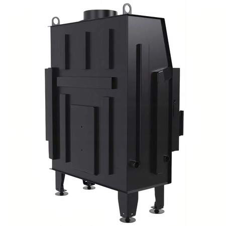 Wkład kominkowy prawy 10 kW Eko Defro Home Impuls ME BP Zestaw montażowy