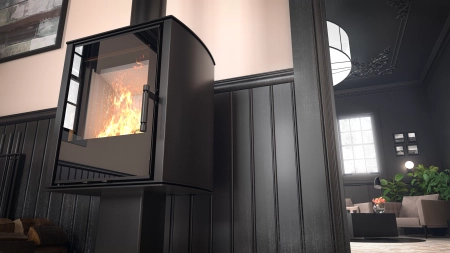 Piec kominkowy powietrzny Hitze Cane SF