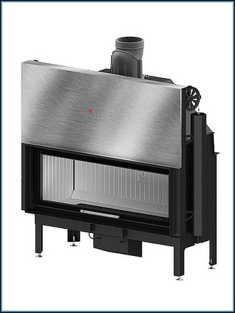 Wkład kominkowy powietrzny gilotyna Hitze ARDENTE 120x43.G