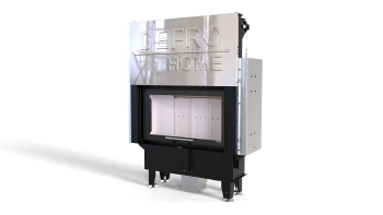 Wkład kominkowy prosty Defro Home INTRA ME Slim G