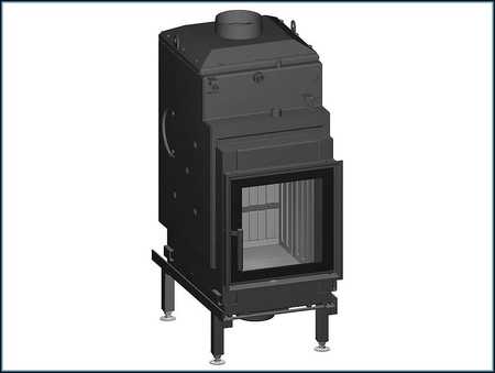 Wkład kominkowy z płaszczem wodnym Spartherm Nova E H2O