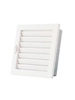Kratka VENTLAB KRVZ220x220-ML.B z żaluzją ruchomą biała