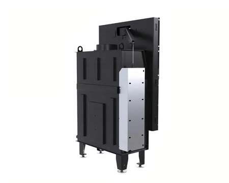 Wkład kominkowy prosty gilotyna 12 kW Defro Impuls LA G Zestaw montażowy