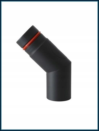 Kolano z rewizją do pieca na pellet SPP KSR100/45-CZ1,2SP Darco