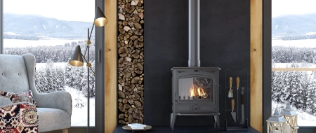 Piec kominkowy żeliwny Kawmet Premium SELENA S14 ECO