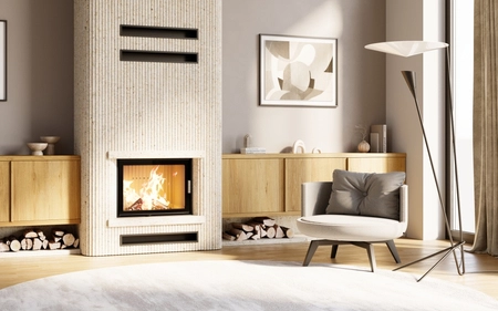 Wkład kominkowy prosty Hajduk Volcano 1VT-S 11 kW