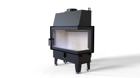 Wkład kominkowy powietrzny prawy Defro Home IMPULS ME BP