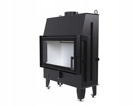 Kominek wkład prosty Defro Home Impuls ME i zestaw do montażu zabudowy