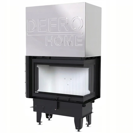 Wkład kominkowy prawy gilotyna 10 kW Defro Impuls ME BP G Zestaw montażowy