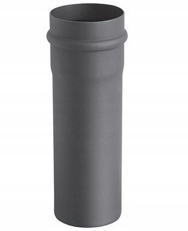 Rura prosta czarna do pieców na pelet SPKP 100/500 mm RP100/0,5-CZ1,2P Darco
