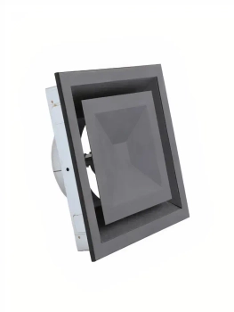 Anemostat metalowy prostokątny czarny ASK125-ML.CZ Darco