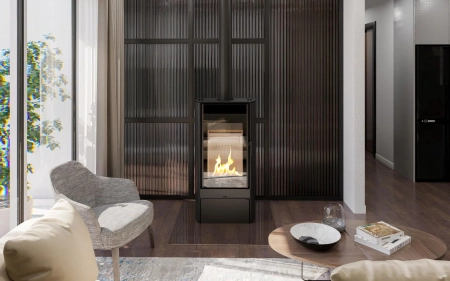 Piec kominkowy powietrzny Hajduk Rectan F3