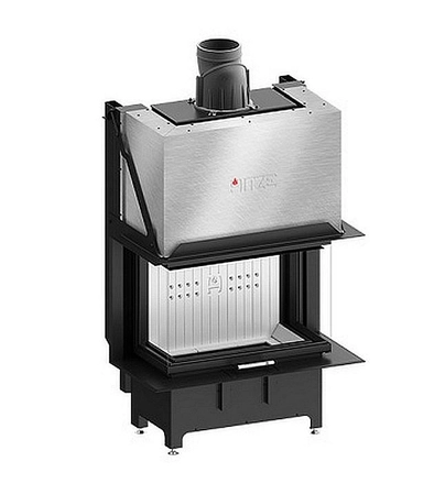 Wkład kominkowy powietrzny Hitze TRINITY TRI80X35x53.G