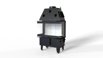 Wkład kominkowy powietrzny Defro Home INTRA SM C