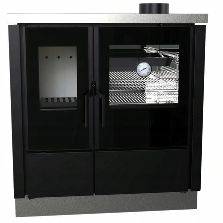 Piec kuchenny stalowy Kuchnia stalowa na drewno o mocy 9 kW Defro Culina S
