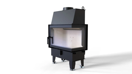 Wkład kominkowy powietrzny prawy Defro Home IMPULS SM BP