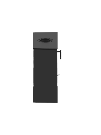 Piec kominkowy powietrzny Hitze Lupo L