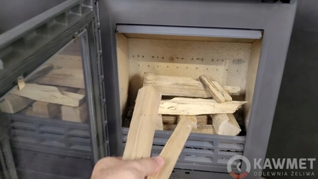 Piec wolnostojący koza 6,5 kW Kawmet HARITA S15i S-Box Decor ECO EKOPROJEKT