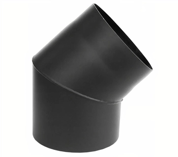 Kolano spalinowe stałe Darco  KS180/45-CZ2