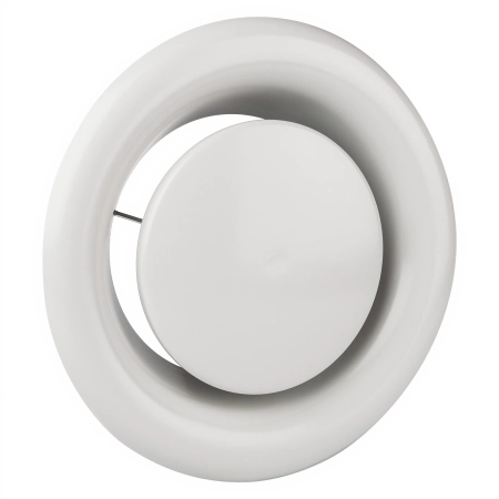 Anemostat wywiewny okrągły biały ASW080-ML Darco