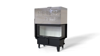 Wkład kominkowy z płaszczem wodnym Defro Home RIVA ME BP G SHORT