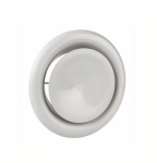 Anemostat nawiewny okrągły biały AS160-ML.B Darco