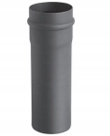 Rura prosta czarna do pieców na pelet SPKP RP080/1,0-CZ1,2P Darco