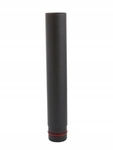 Rura prosta czarna do pieców na pellet SPP 80/500 mm RP080/500-CZ1,2SP Darco