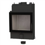 Kominek powietrzny BeF z prostą szybą FIRE BEAR 6