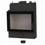 Kominek powietrzny BeF z prostą szybą FIRE BEAR 7