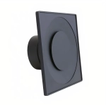 Anemostat metalowy prostokątny czarny ASKV160-ML.CZ Ventlab