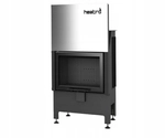 Kominek powietrzny gilotyna Heatro 55H black