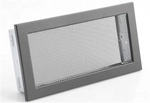 Kratka VENTLAB KRVSM325x170-ML.CZ bez żaluzji z siatką, czarna
