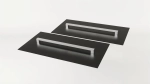 Pokrywa do paleniska ogrodowego Hetta Square 180 cm Black
