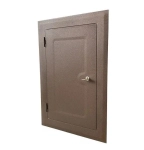 Drzwiczki wyciorowe brązowe 140x140 mm DMW81BR