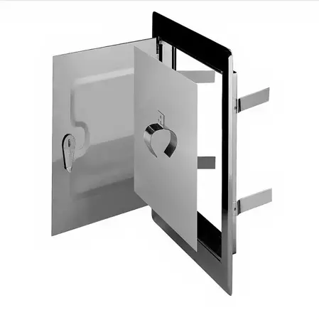 Drzwiczki wyciorowe nierdzewne 150x250 mm DMNW49